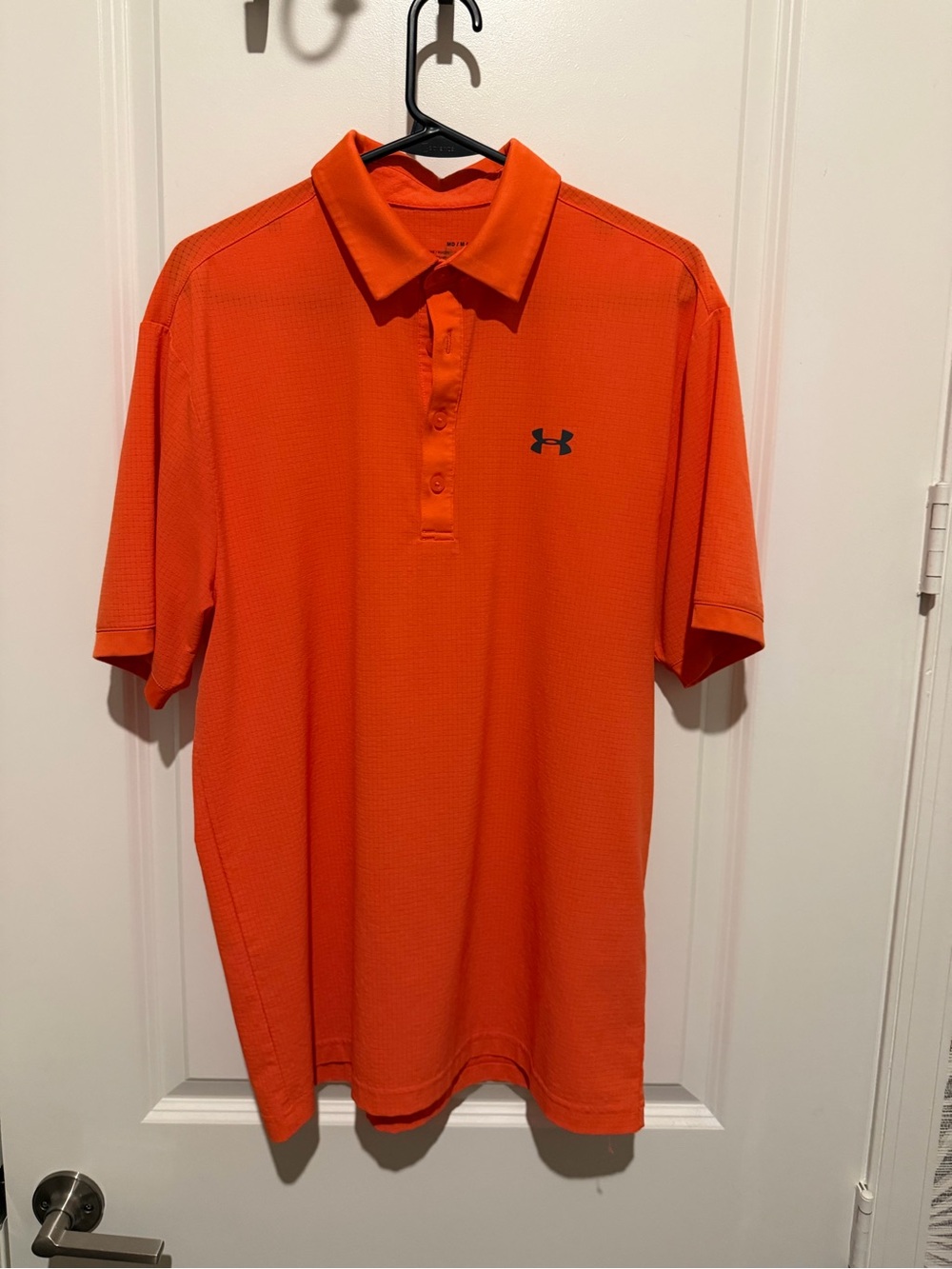 Under Armour Men’s Bright Orange Short-Sleeve Polo